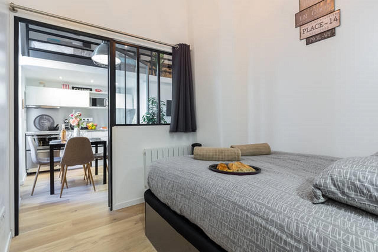 Angle Droit- Loft Charmant Et Atypique, Climatisation, Vieux-Nice Eksteriør billede