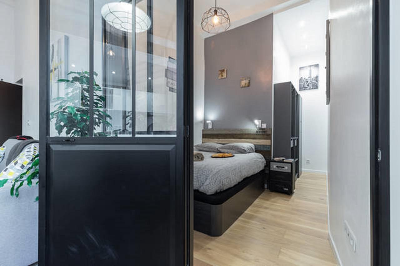 Angle Droit- Loft Charmant Et Atypique, Climatisation, Vieux-Nice Eksteriør billede
